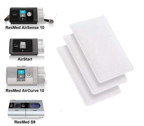 CPAP machine filters compatible with AirSense 10, AirStart, AirCurve 10, and S9 series