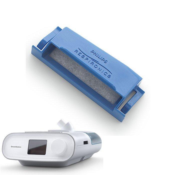 Philips Respironics DreamStation CPAP filter and machine for sleep apnea therapy
