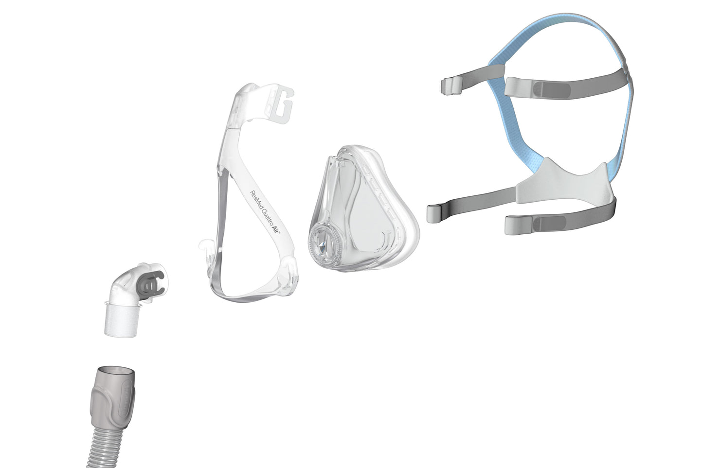 ResMed Quattro Air Full Face CPAP Mask With Headgear