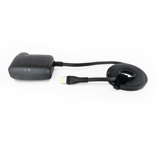 ResMed AirMini 20W AC adapter with power cable for the AirMini travel CPAP device.
