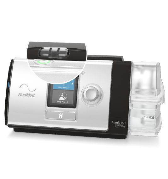 ResMed Lumis 150 VPAP ST-A Non Invasive Ventilator With Heated Humidifier