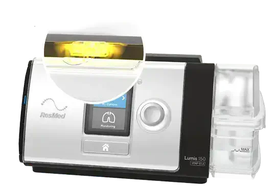 ResMed Lumis 150 VPAP ST-A Non Invasive Ventilator With Heated Humidifier