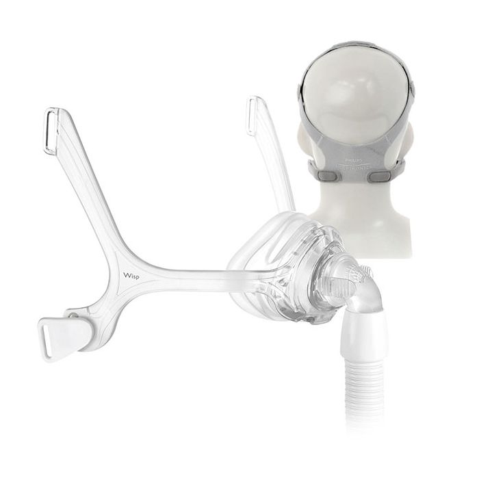 Philips Respironics Wisp Nasal Clear Silicone CPAP Mask FitPack