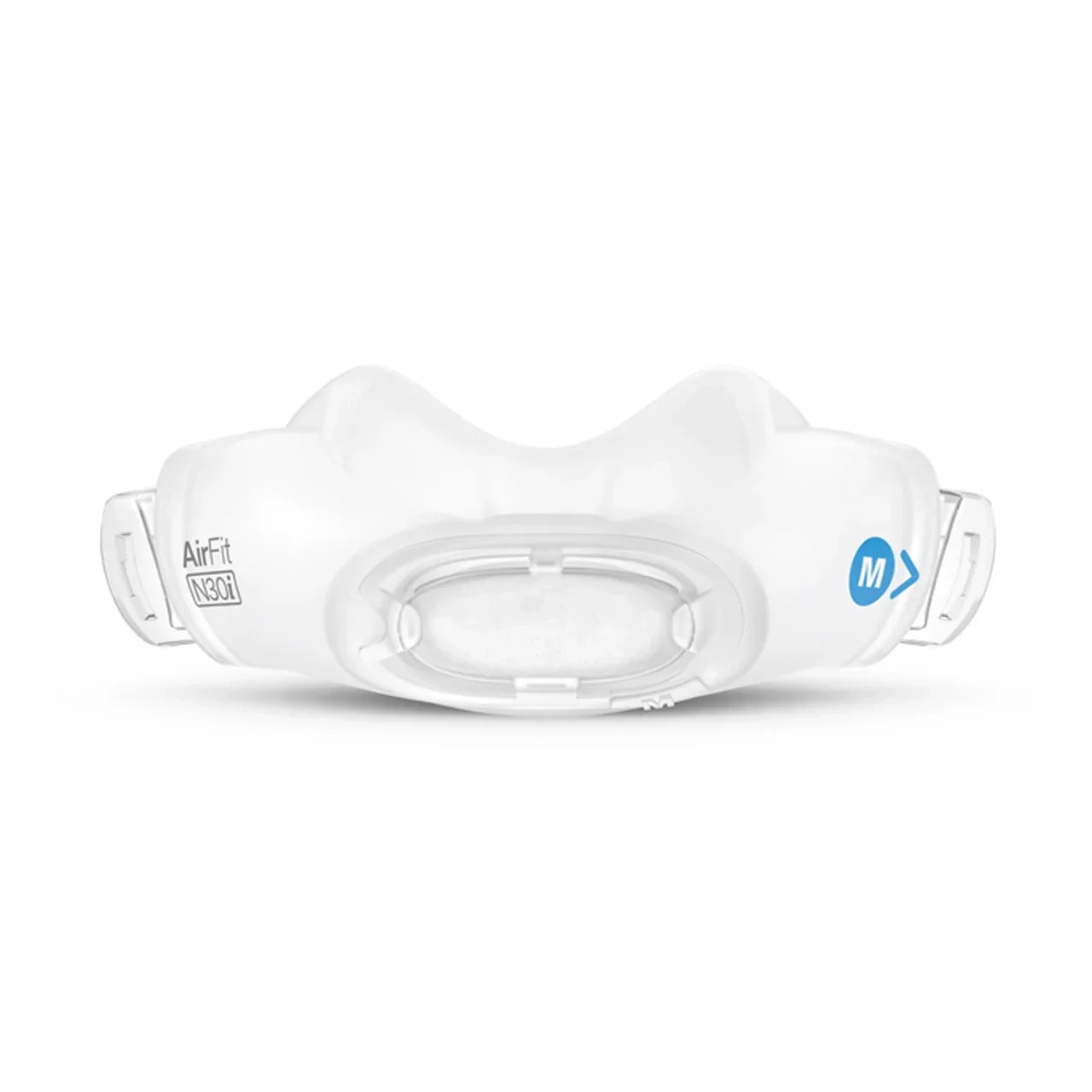 ResMed AirFit N30i nasal CPAP mask cushion, size medium, on white background