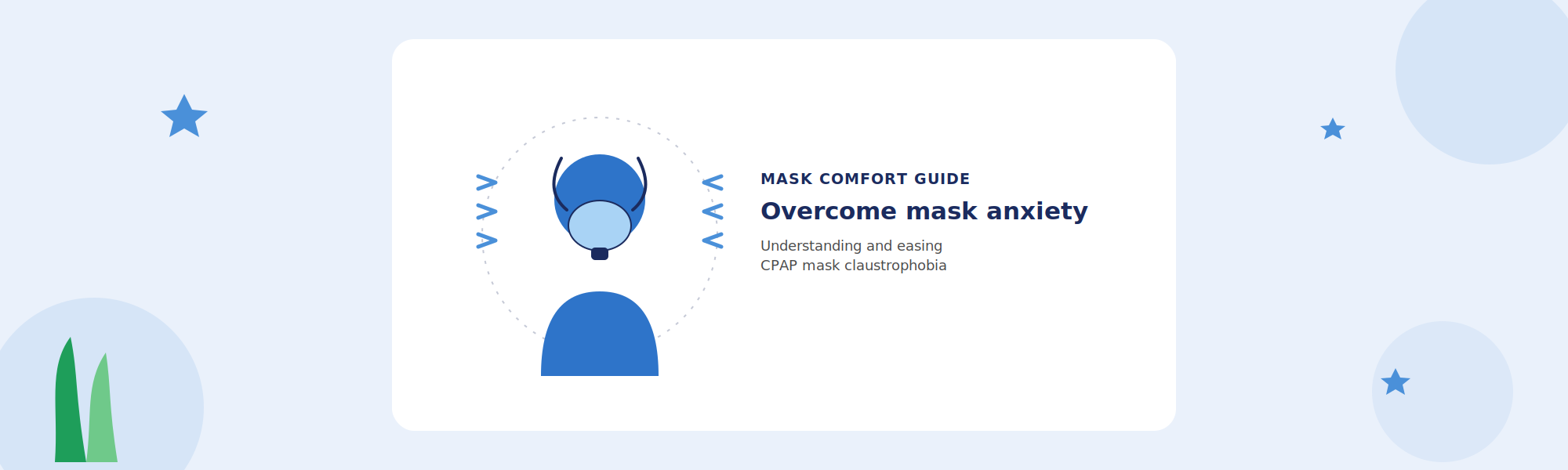 CPAP Masks, Claustrophobia and Anxiety