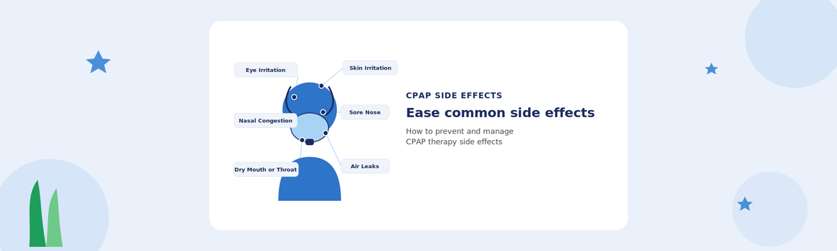 CPAP Therapy Side Effects & How to Prevent Them