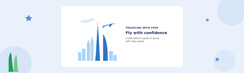 Flying With Sleep Apnea: What UAE Patients Need to Know Before Their Next Trip