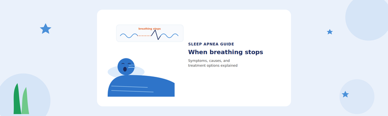 What Is Sleep Apnea? Symptoms, Causes & Treatment
