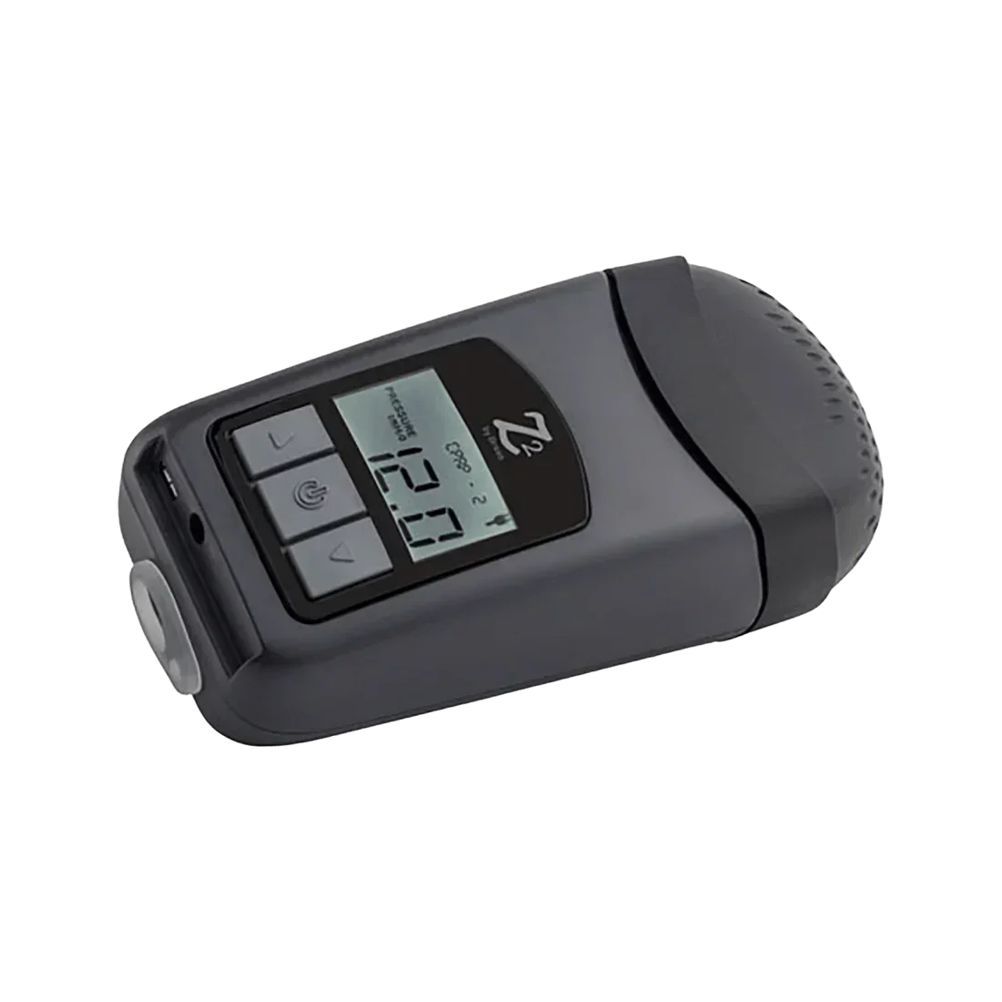 Compact portable CPAP machine with digital display for sleep apnea therapy