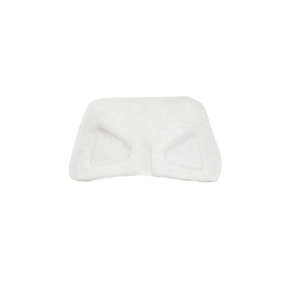 White CPAP Filter With White Background