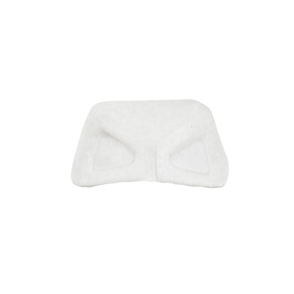 White CPAP Filter With White Background