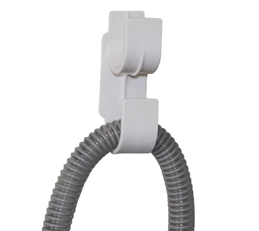 CPAP Tube Hanger Close Up Image With Tube