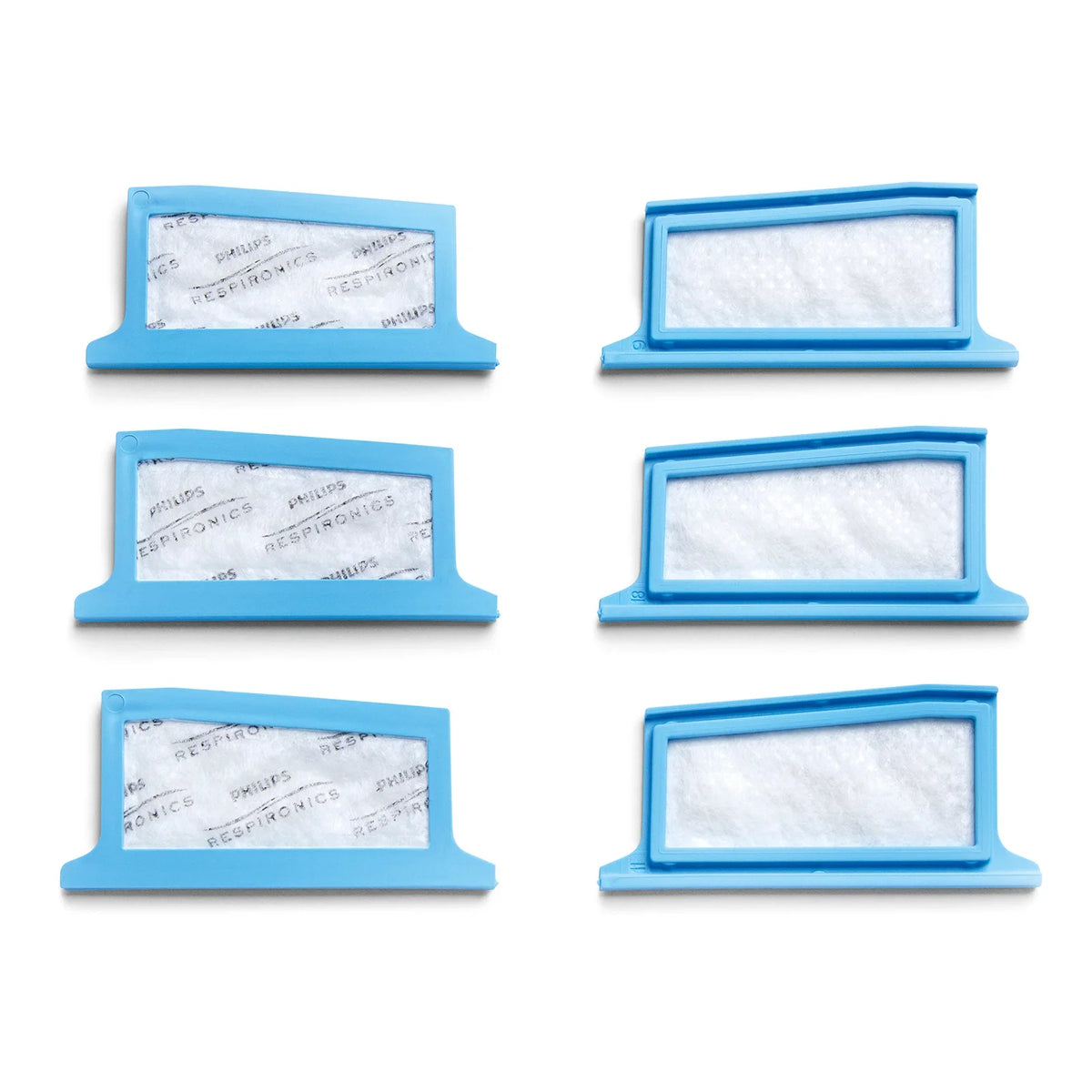 six dreamsation disposable filters showing the front and back view of them 