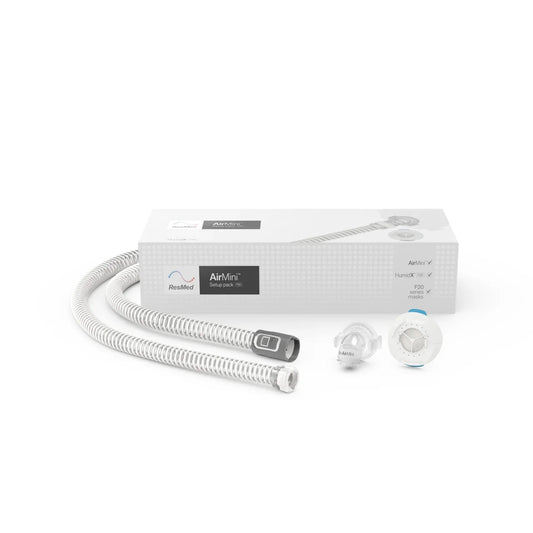 image of the F20 setup pack with the humid x cartridge showing as well