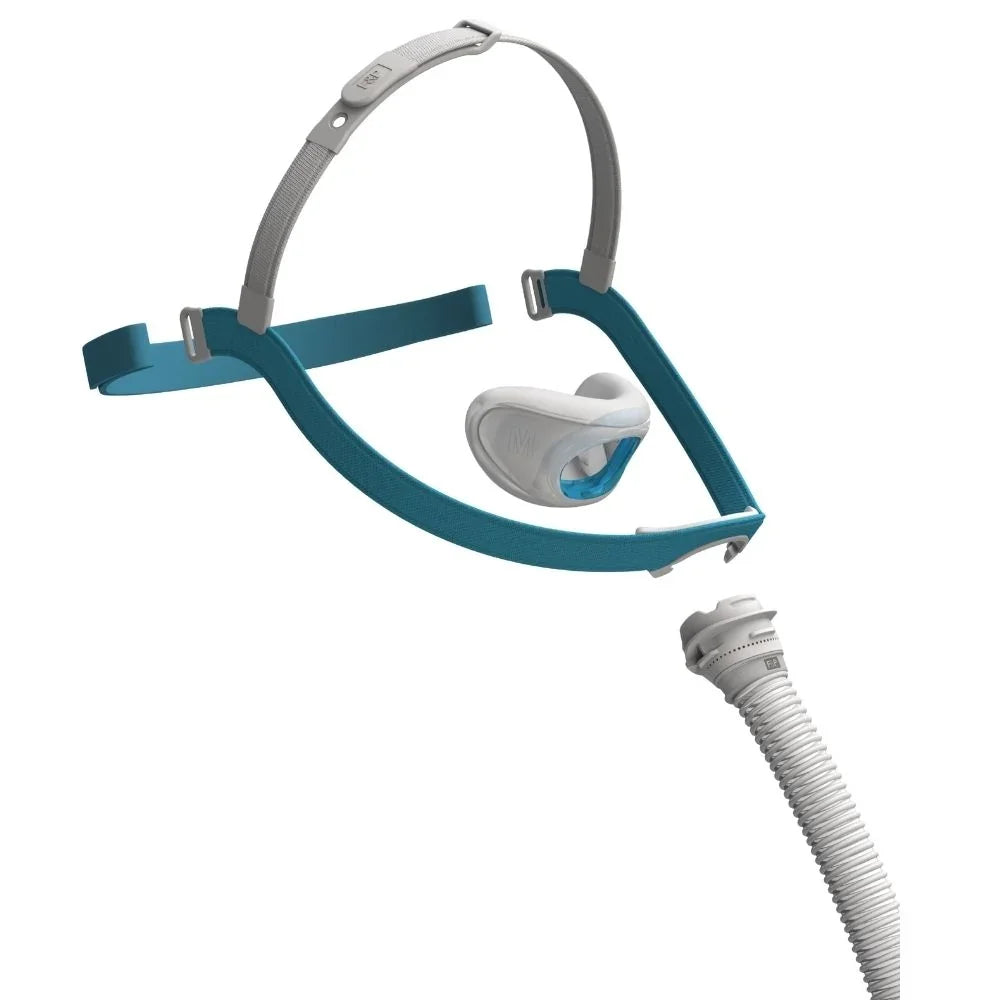 F&P Evora Nasal Mask Front View Components