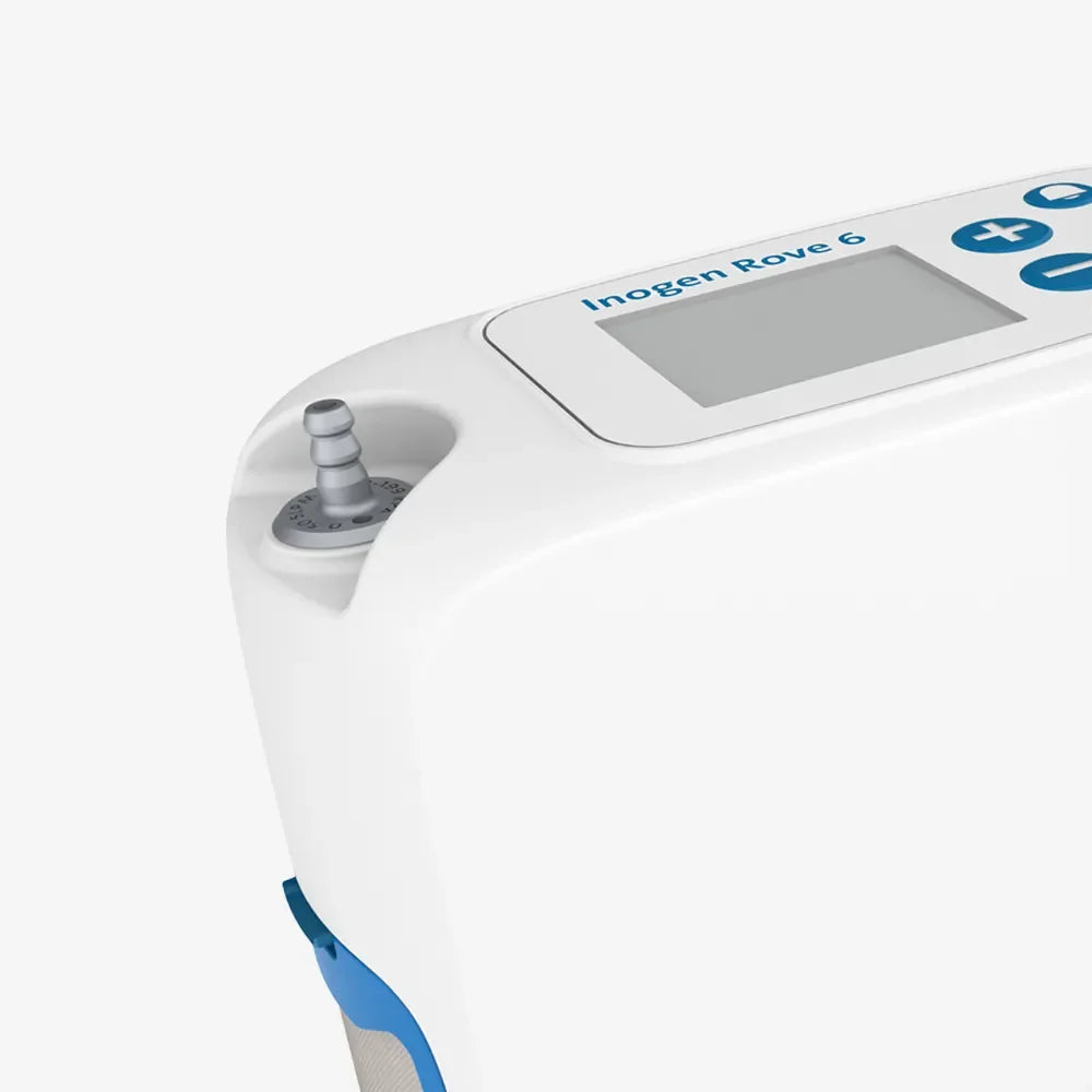 Inogen Rove 6 Oxygen Concentrator close up 
