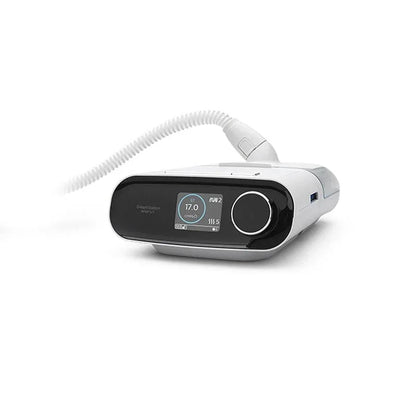 Philips Respironics DreamStation ST30 non-invasive ventilation device with integrated humidifier chamber and Heated Tube