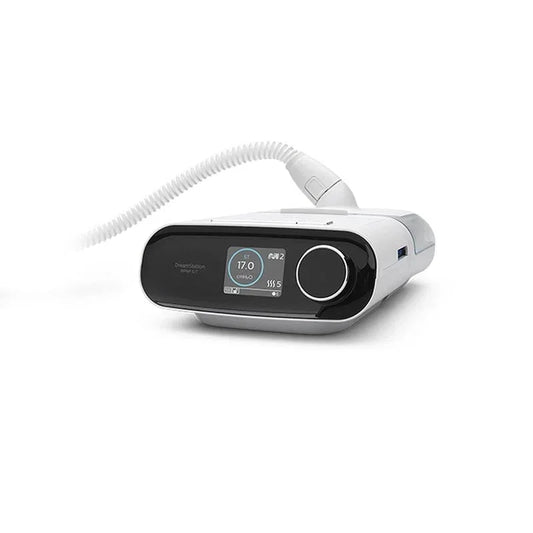 Philips Respironics DreamStation ST30 non-invasive ventilation device with integrated humidifier chamber and Heated Tube