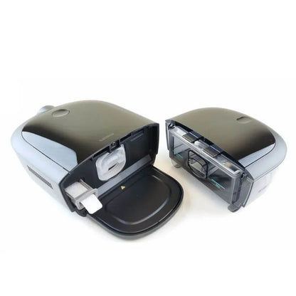 Portable Philips Respironics DreamStation 2 Auto CPAP machine with sleek and compact design.