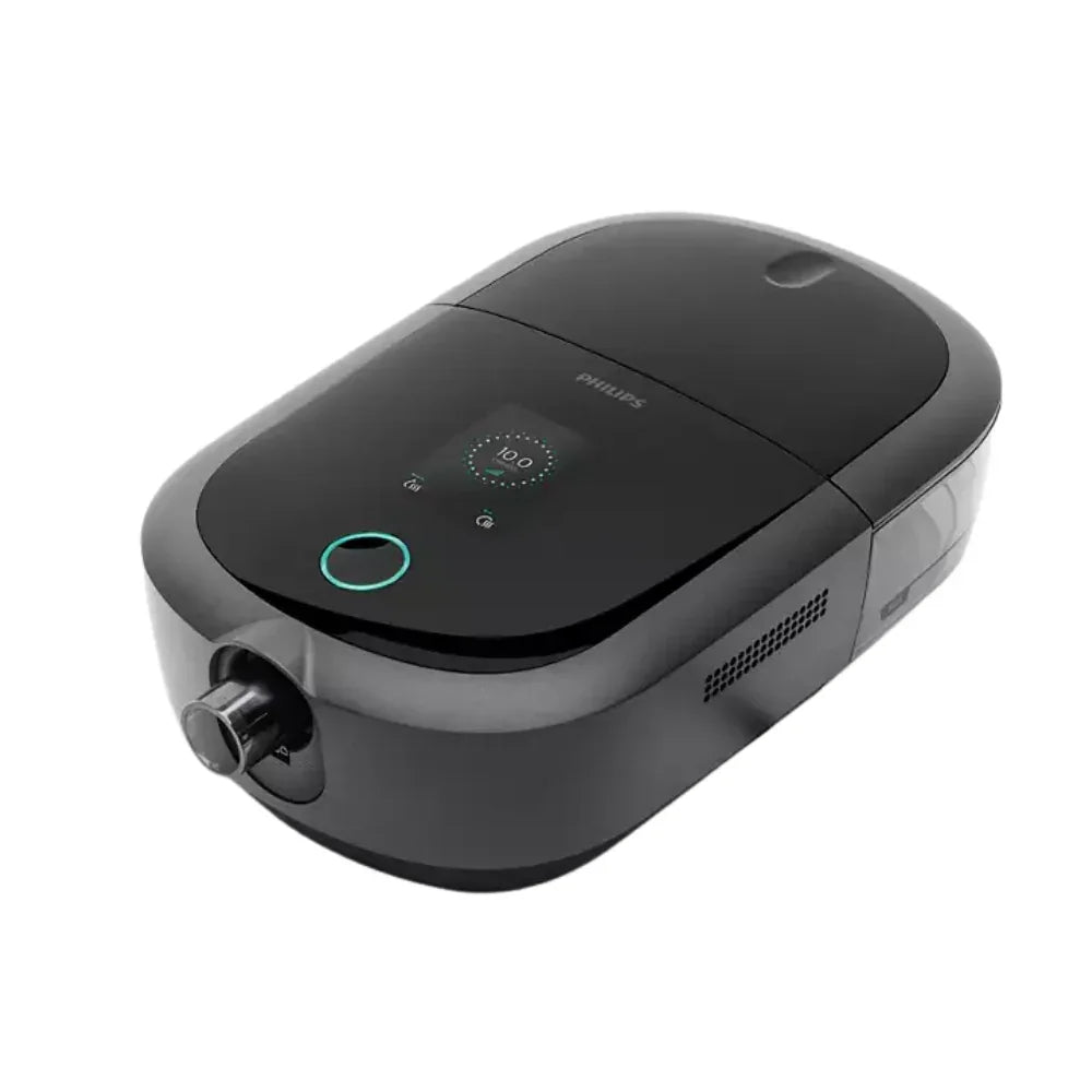 Philips DreamStation 2 CPAP machine featuring a user-friendly touchscreen and heated humidifier.