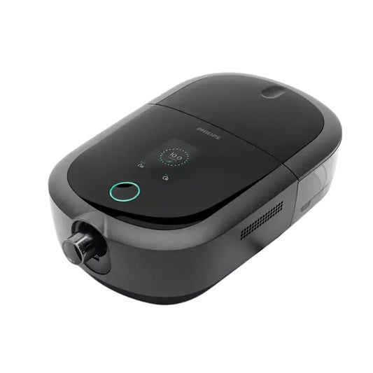 Philips DreamStation 2 CPAP machine featuring a user-friendly touchscreen and heated humidifier.