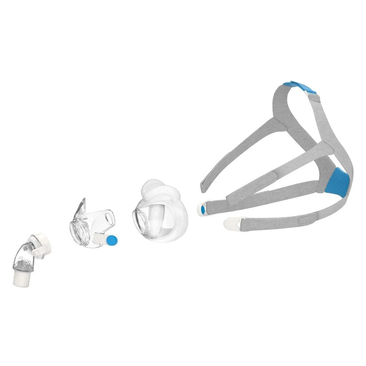 ResMed Airfit F30 Components Image Of All Parts