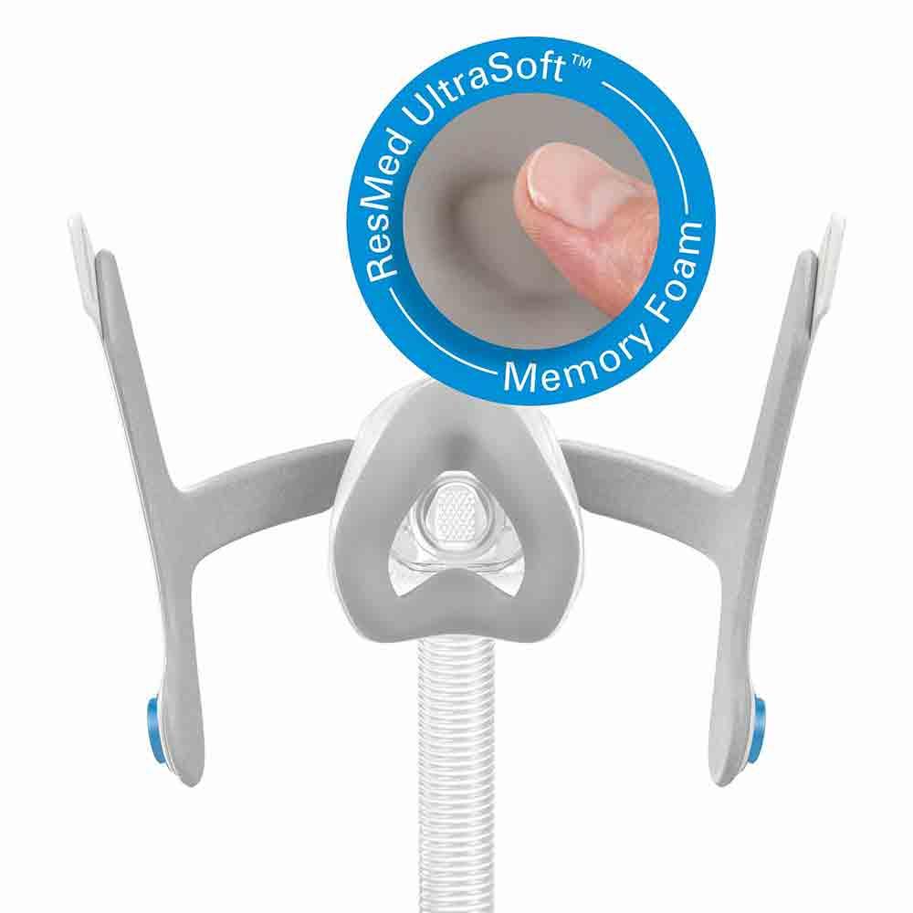 Image Of Memory Foam Cushion And Frame For N20 Mask