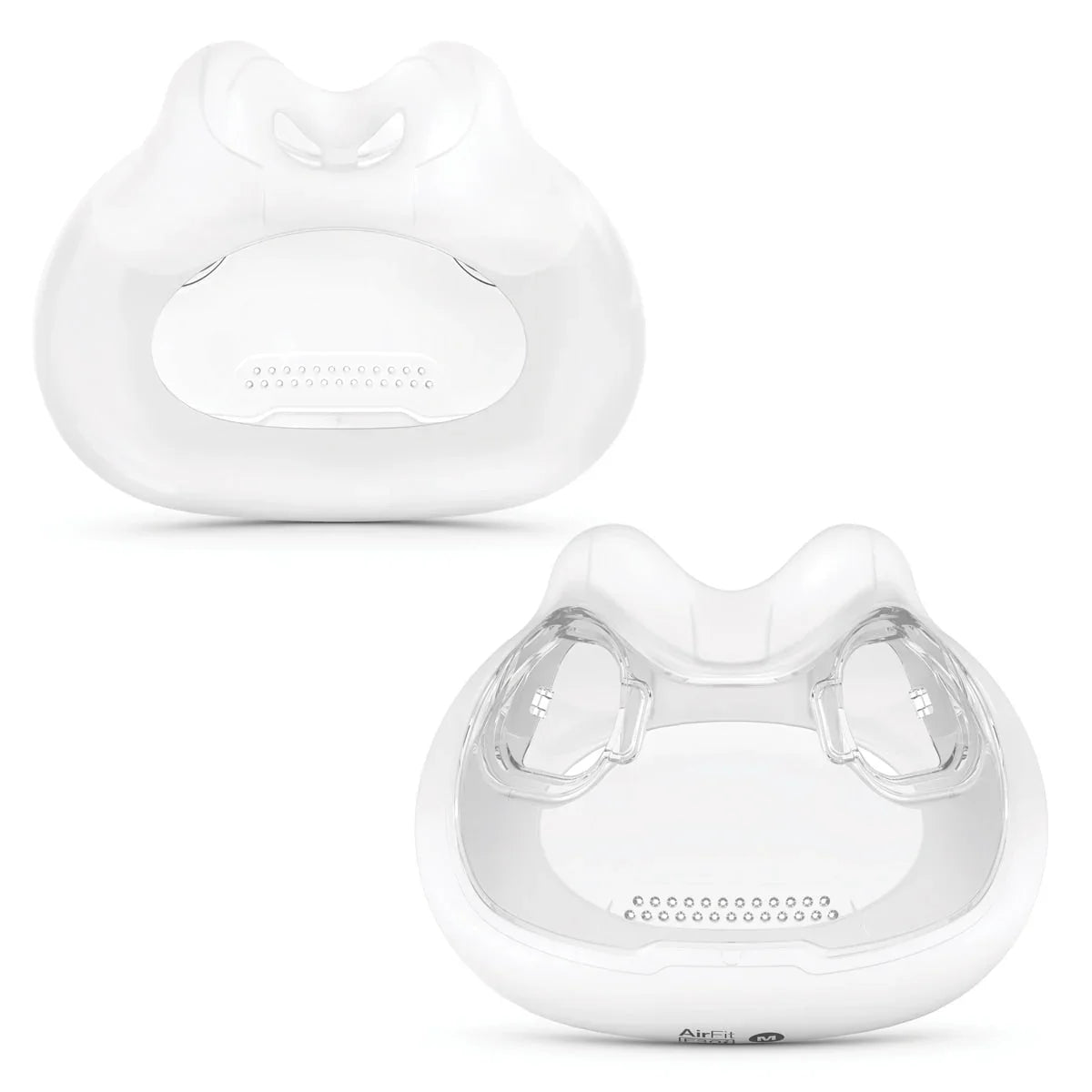 ResMed AirFit F30i Cushions Front and Back View