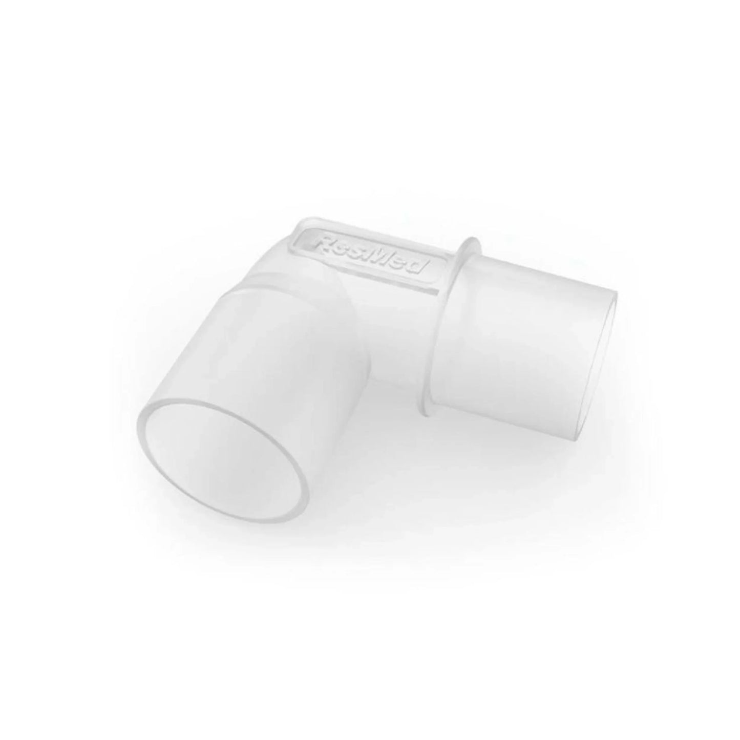 Full view of the resmed tube elbow