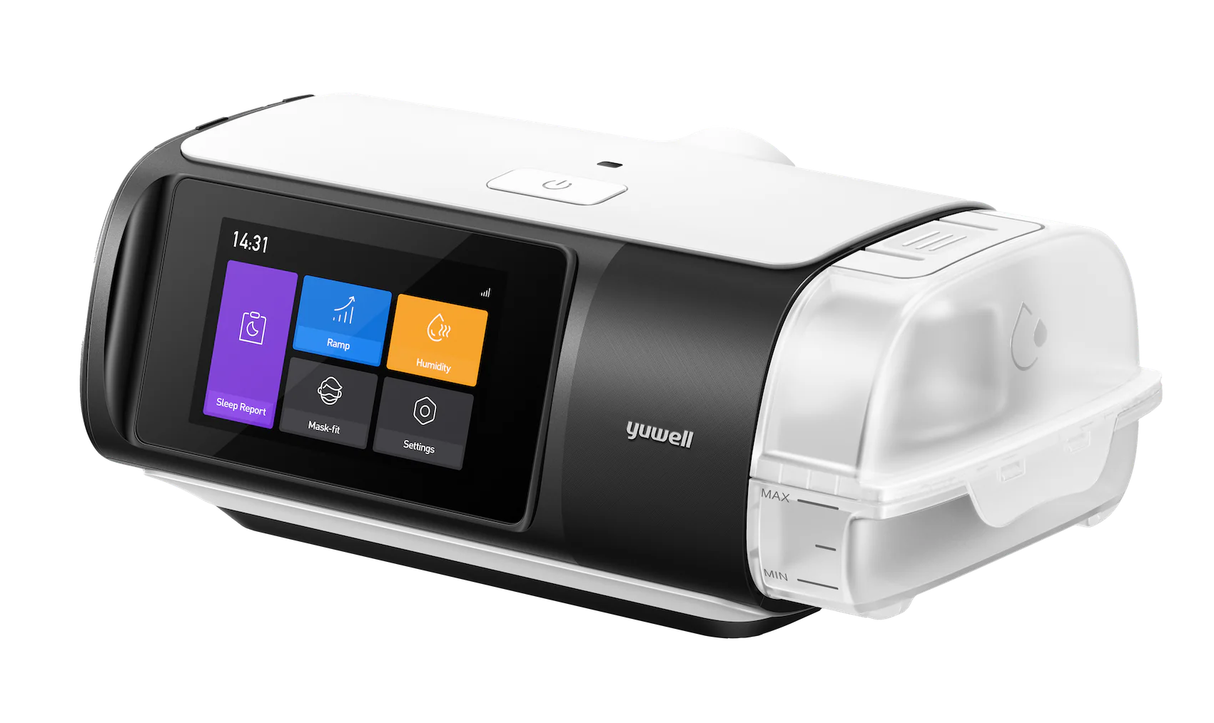 Yuwell BreathCare III YH-680 Auto CPAP Machine with Humidifier & WiFi ...