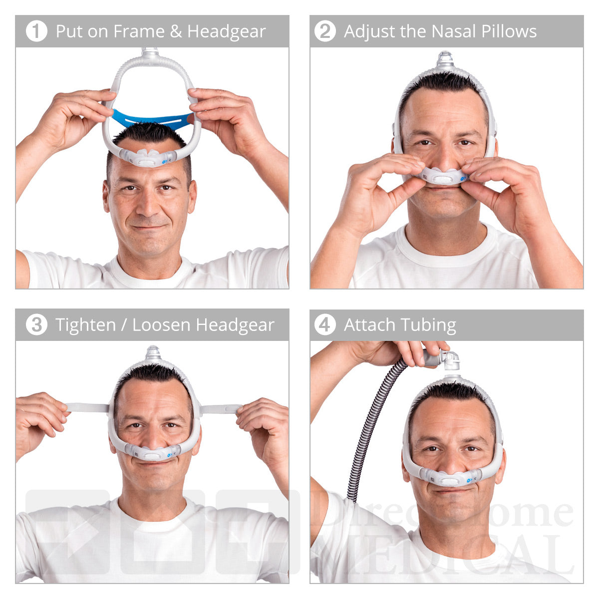 ResMed AirFit P30i Nasal Pillows CPAP Mask Fit Pack