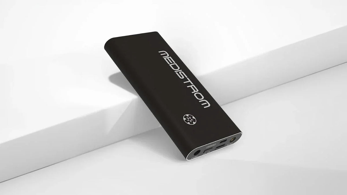 Medistrom Pilot-Flex CPAP Battery Upright Angle View