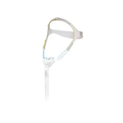 Philips Respironics Nuance Pro gel nasal pillow mask for CPAP and bilevel therapy.