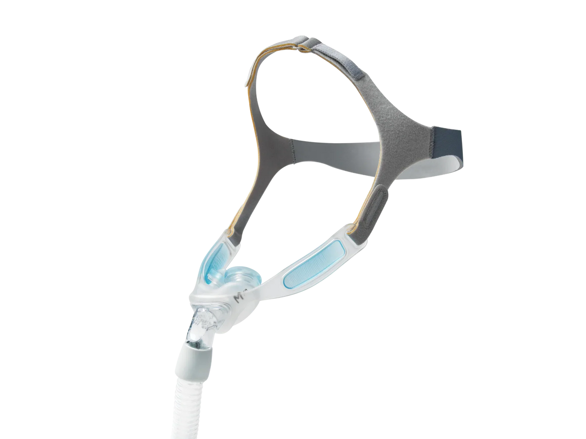 Philips Respironics Wisp nasal CPAP mask with minimal-contact cushion and adjustable headgear.