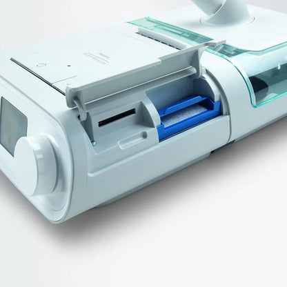 close up of where the dreamstation disposable filter would be placed. 