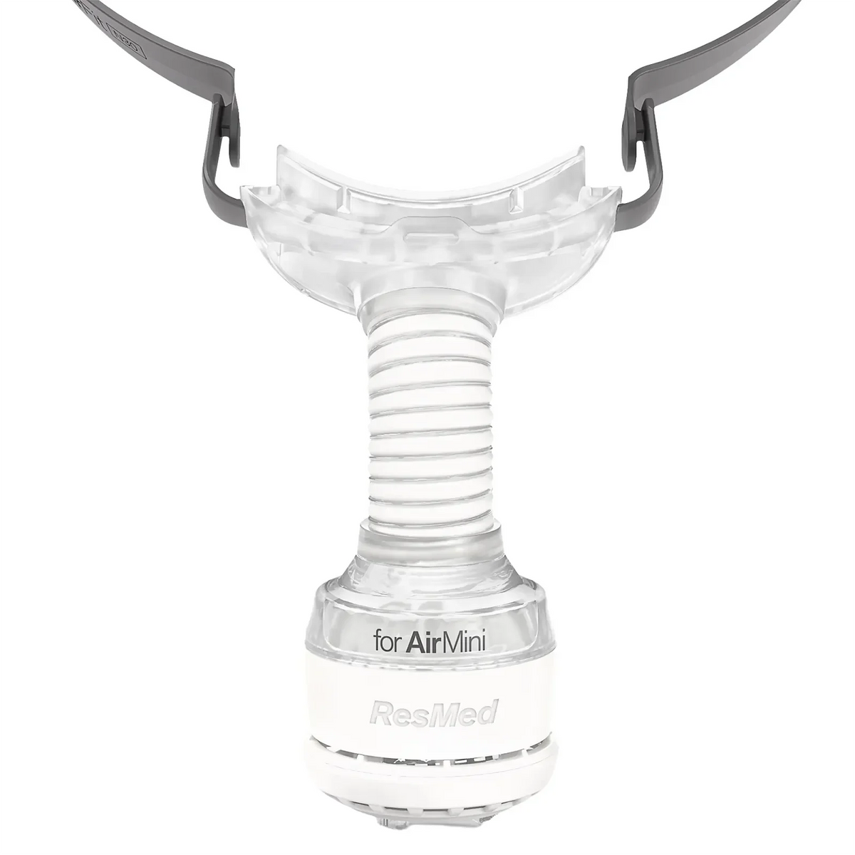 ResMed AirMini N30 mask connector and frame for connecting an AirFit N30 nasal mask to the AirMini CPAP machine