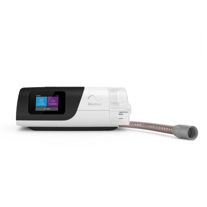 ResMed AirSense 11 AutoSet CPAP machine with ClimateLineAir heated tube connection